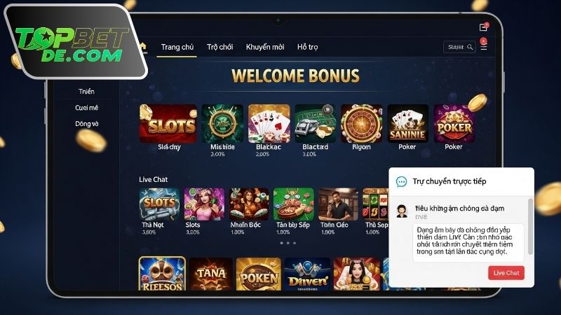 Kinh nghiệm tối ưu khi dùng live chat Topbet tiếng Việt
